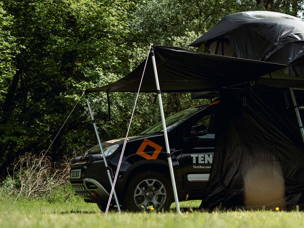 Tentbox Teleskop Zeltstangen (2er Pack)