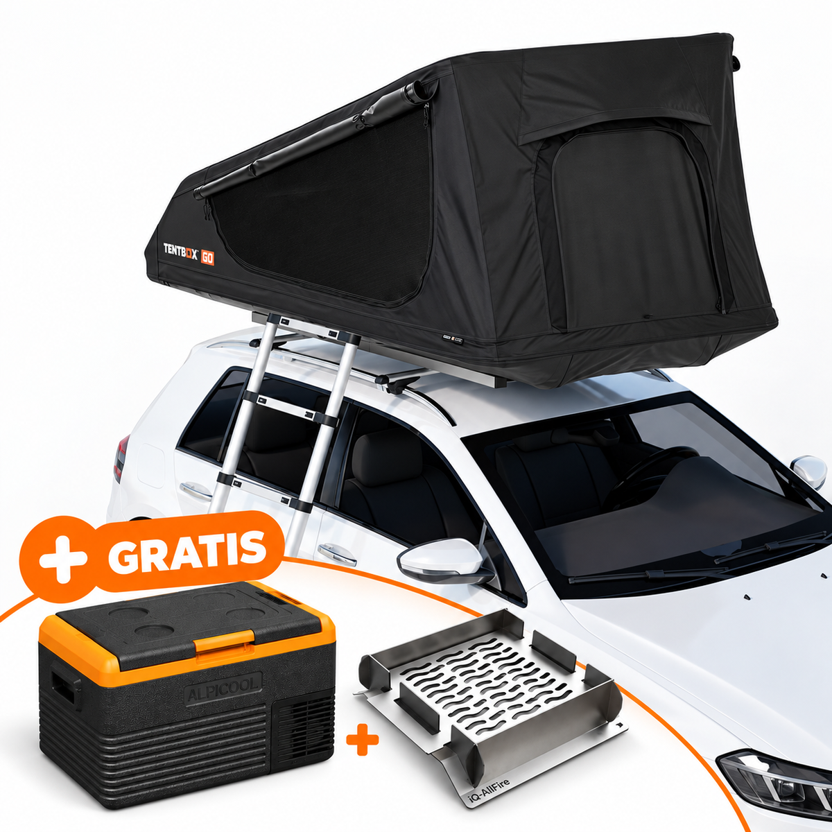 TentBox GO Mega-Sale inkl. Kompressor Kühlbox...