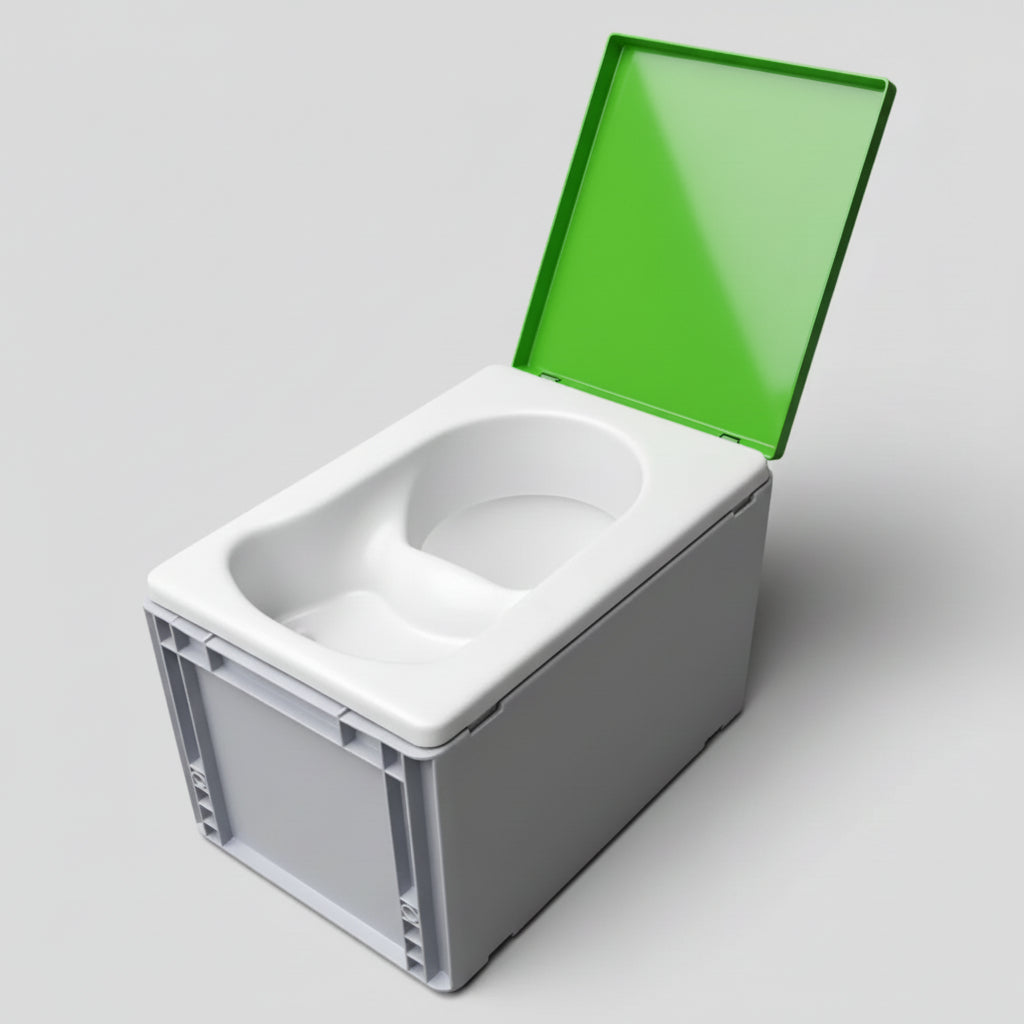 Trockentrenntoilette mit Trenneinsatz