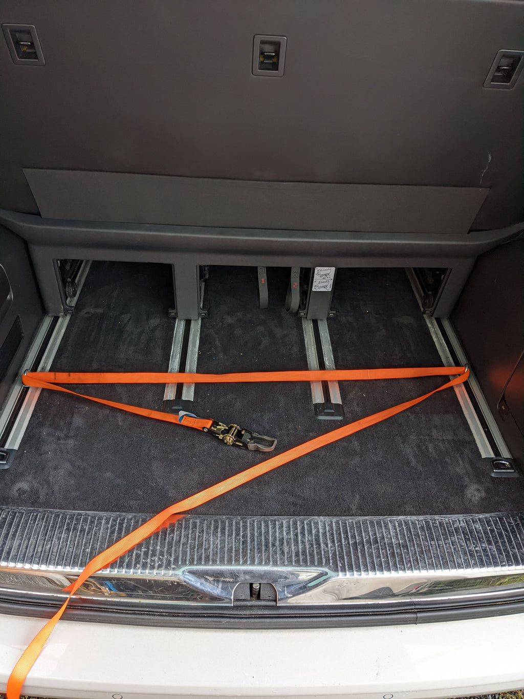 Zurrgurt VW Bus Kofferraum